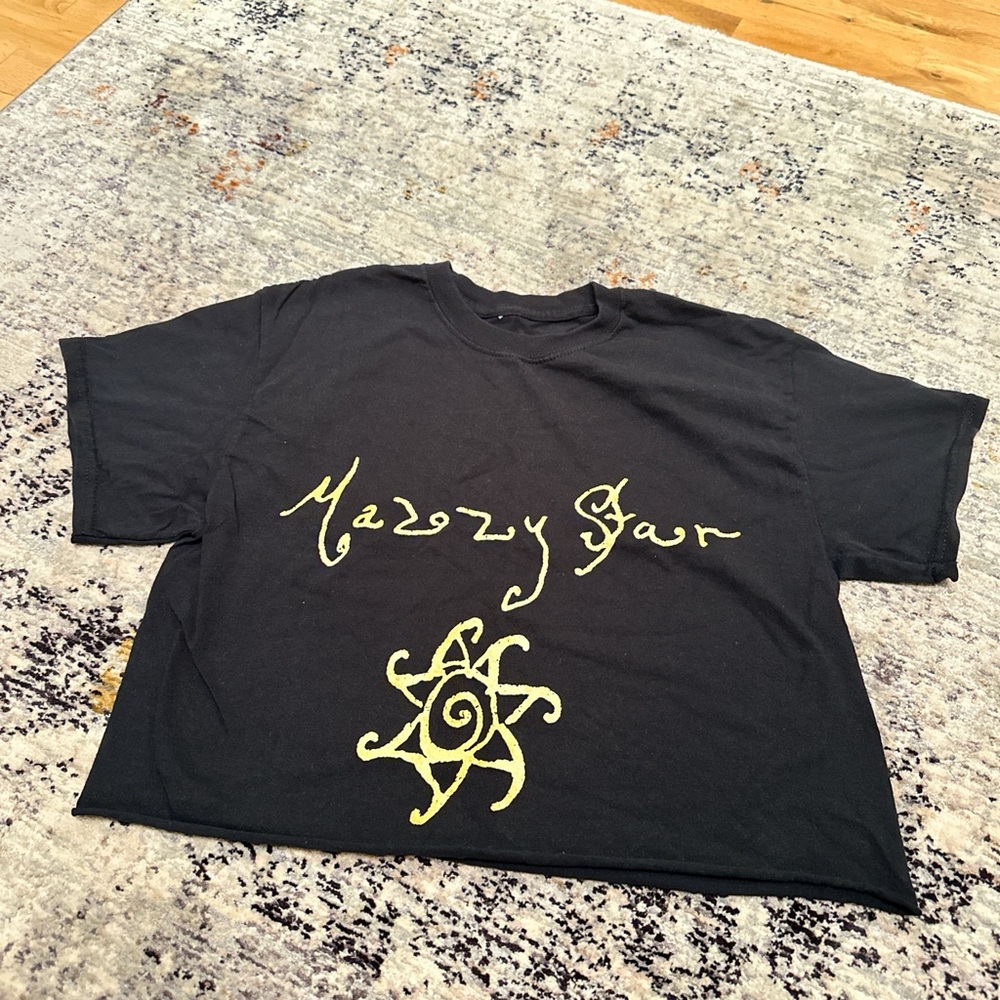 Mazzy Star cropped tee